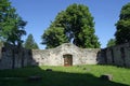 Remains of the old church of Our Lady of Miracles in Ostarije, Croatia
