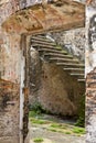 Remains of old house in ruins, Panama Royalty Free Stock Photo