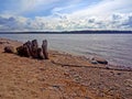 Remains of the old pier