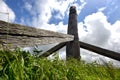 Remains of old windmill Royalty Free Stock Photo