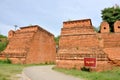 Remains of the outer walls, Inwa Royalty Free Stock Photo