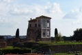 Remains of palace of emperor Titus Flavius Domitianus in Rome