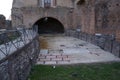 Remains of palace of emperor Titus Flavius Domitianus in Rome