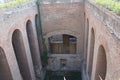 Remains of palace of emperor Titus Flavius Domitianus in Rome Royalty Free Stock Photo