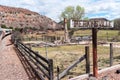 Remains of Perkinsville, Arizona Royalty Free Stock Photo