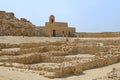 The Qal`at al-Bahrain Or the Portuguese Fort, UNESCO World Heritage Site in Manama, Bahrain Royalty Free Stock Photo