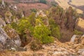 Remains of rock city in Sulov Rocks, SÃÂºÃÂ¾ov Rocks is a Slovak national nature reserve. Slovakia Sulovske Rocks