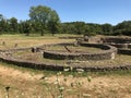 Roman Baths near Tonnerre, Yonne, France Royalty Free Stock Photo