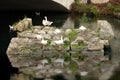 Remains of the Roman bridge in Rieti