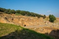 Remains of Roman city of Chellah necropolis. Rabat. Morocco. Royalty Free Stock Photo