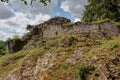 Ruins Poilvache, Yvoir, Dinant, Wallonia, Belgium Royalty Free Stock Photo