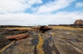 The remains of S. S. Speke Royalty Free Stock Photo