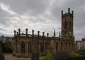 The remains of St Lukes church in Liverpool, UK