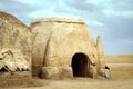 Remains of Star Wars The Phantom Menace movie set in Tunisia Royalty Free Stock Photo