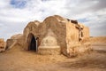 Remains of Star Wars The Phantom Menace movie set in Tunisia Royalty Free Stock Photo