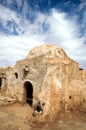 Remains of Star Wars The Phantom Menace movie set in Tunisia Royalty Free Stock Photo