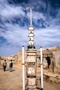 Remains of Star Wars The Phantom Menace movie set in Tunisia Royalty Free Stock Photo