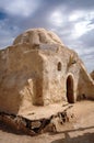 Remains of Star Wars The Phantom Menace movie set in Tunisia Royalty Free Stock Photo