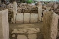 Mnajdra Temple | South temple Royalty Free Stock Photo