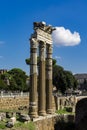 Remains of Temple of Vesta in Roman Forum
