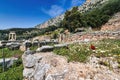 Remains of the Tholos of Athena Pronaia at the Delphi site