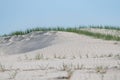 Remarcable dunes of Amrum (Oomram) in Northern Germany at the Northern See Royalty Free Stock Photo