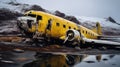 Arctic Plane Wreck: A Frozen Relic of the Past