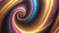 A Remarkable Image Of A Swirl Of Light And Color AI Generative