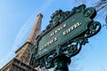 Remarkable places in Paris Royalty Free Stock Photo