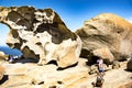 Remarkable Rocks, People taking photos of Remarkable Rocks, Kangaroo Island, Australia