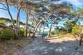 Remarkable view of Palombaggia and Tamaricciu beaches