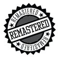 Remastered stamp in turkish Royalty Free Stock Photo