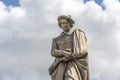 Rembrandt statue in Amsterdam, Netherlands Royalty Free Stock Photo