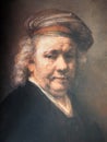 Rembrandt van Rijn, self portrait Royalty Free Stock Photo