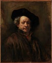 Self Portrait by Rembrandt van Rijn Royalty Free Stock Photo