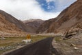 Always Remember God sign on the road in Ladakh. Royalty Free Stock Photo