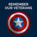 Remember Our Veterans US Banner