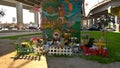 Remembering the dead at Chicano Park San Diego