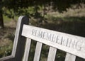 Remembering those who are no longer with us Royalty Free Stock Photo