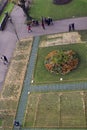 Remembrance Day memorial in Princes Street Park, Edinburgh