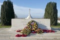 Remembrance at Tyne Cot Royalty Free Stock Photo