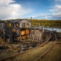 Reminings of old mine Christianus Sextus, Norway