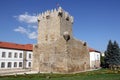 Remnants of the ancient keep of the Castle of Chaves, Portugal