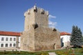 Remnants of the ancient keep of the Castle of Chaves, Portugal Royalty Free Stock Photo