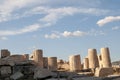 Remnants of columns at Acropolis, Ancient Greek ruins