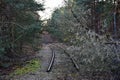 Remnants of The Iron Rhine, railway closed in 1992