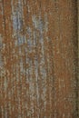 Remnants of old paint on old wooden surface background Royalty Free Stock Photo