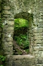 Old Stone Doorway Ruins