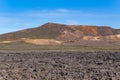 Remnants of the volcanic eruptions near Krafla Royalty Free Stock Photo