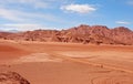 Remore Red Desert Road Royalty Free Stock Photo